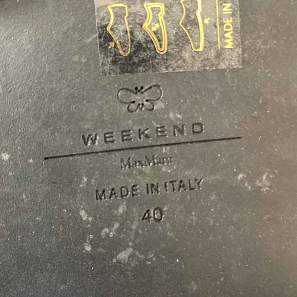 Black leather Max Mara Knee-High Boots size EU 40 - Picture 5 of 5